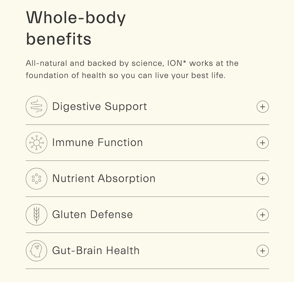 Ion* Gut Health Mineral Supplement Liquid 3