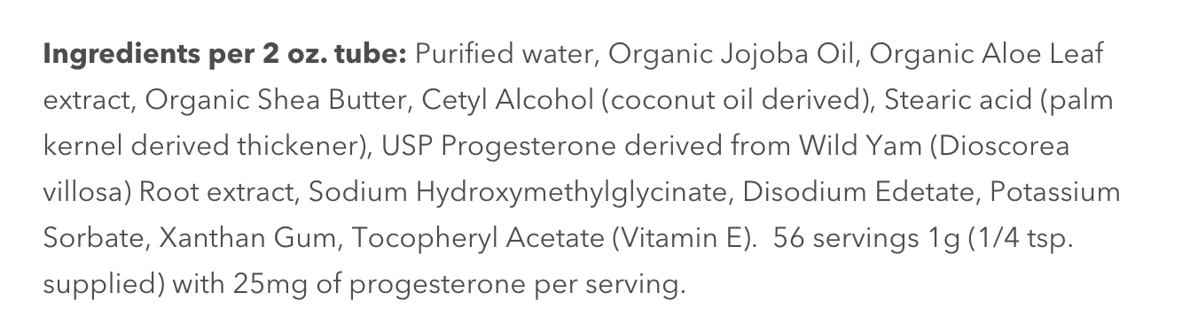 Karuna Progesterone Pure Cream 2