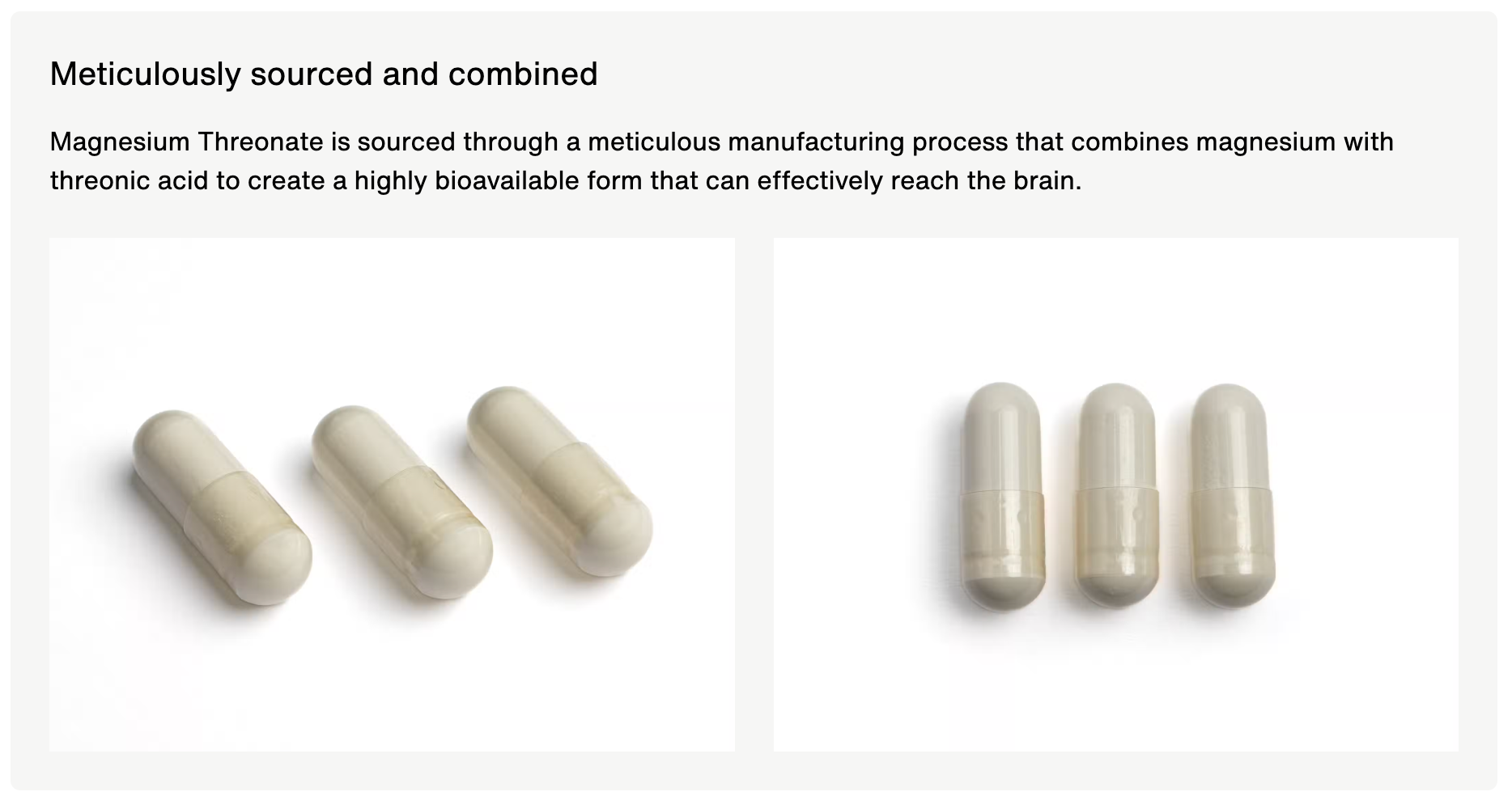 Momentous Magnesium Threonate Capsules 2