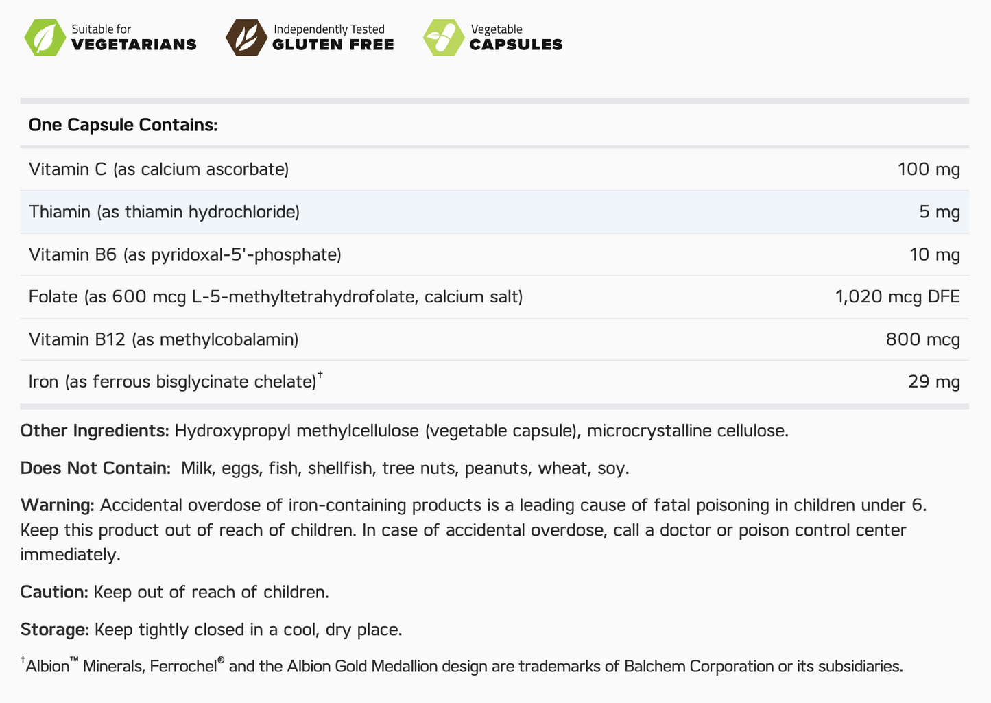 NuMedica HemePlex-Fe Capsules 2