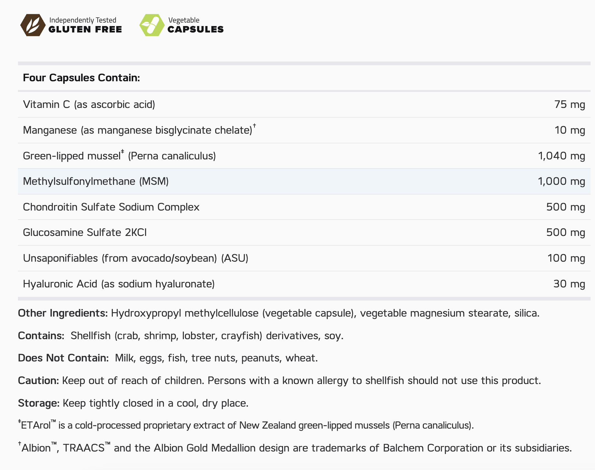 NuMedica Joint Replete Capsules 2