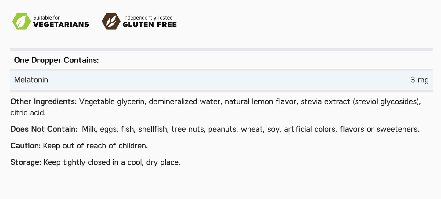 NuMedica Melatonin Liquid 2