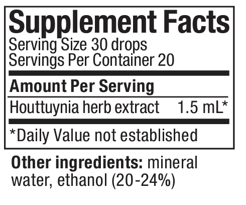 NutraMedix Houttuynia Liquid Drops 3