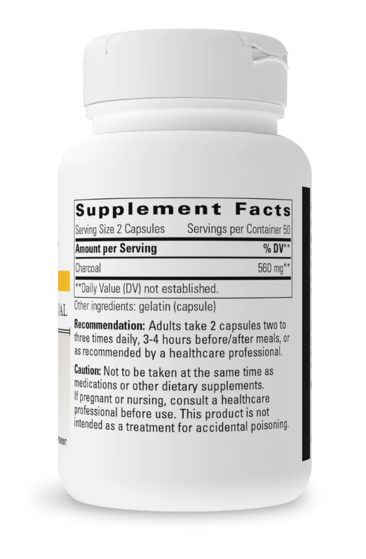 Integrative Therapeutics Activated Charcoal Capsules 2