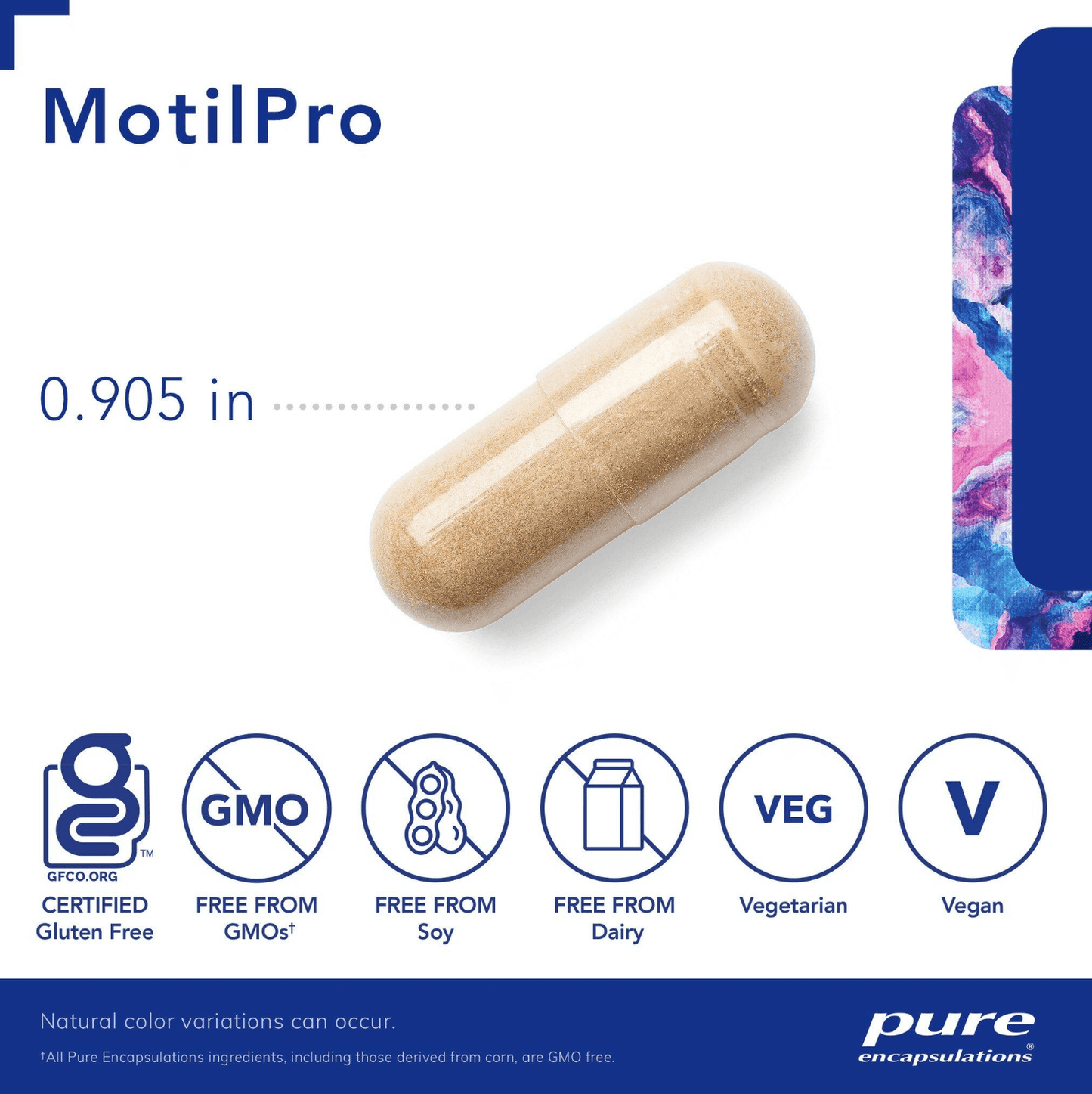 Pure Encapsulations Motilpro Capsules