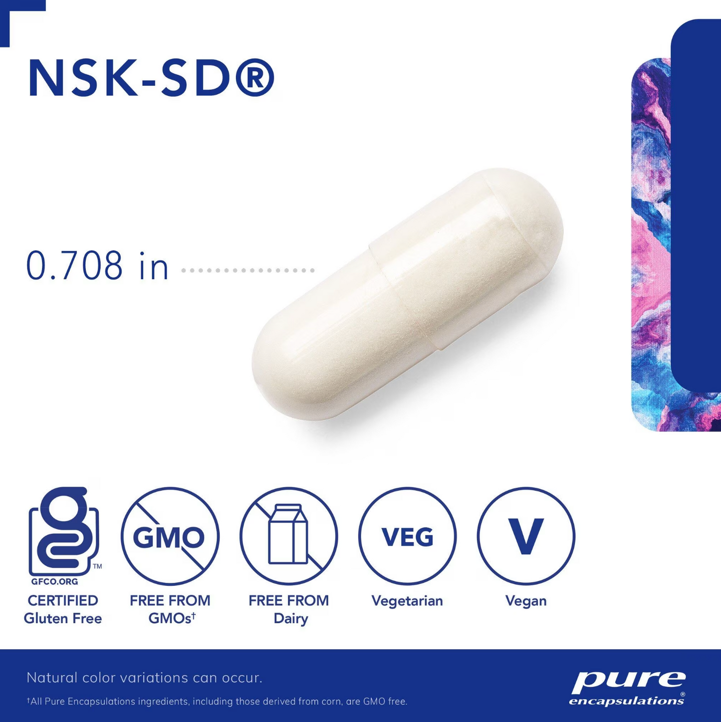 Pure Encapsulations NSK-SD 100 mg Capsules