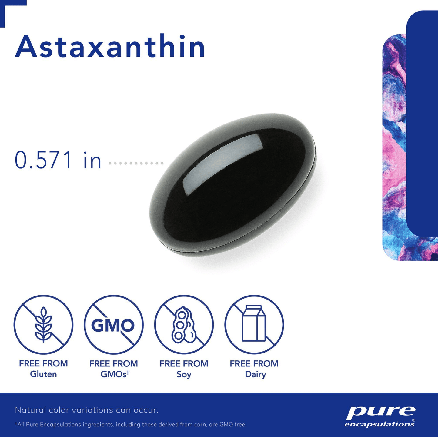 Pure Encpsulations Astaxanthin Capsules