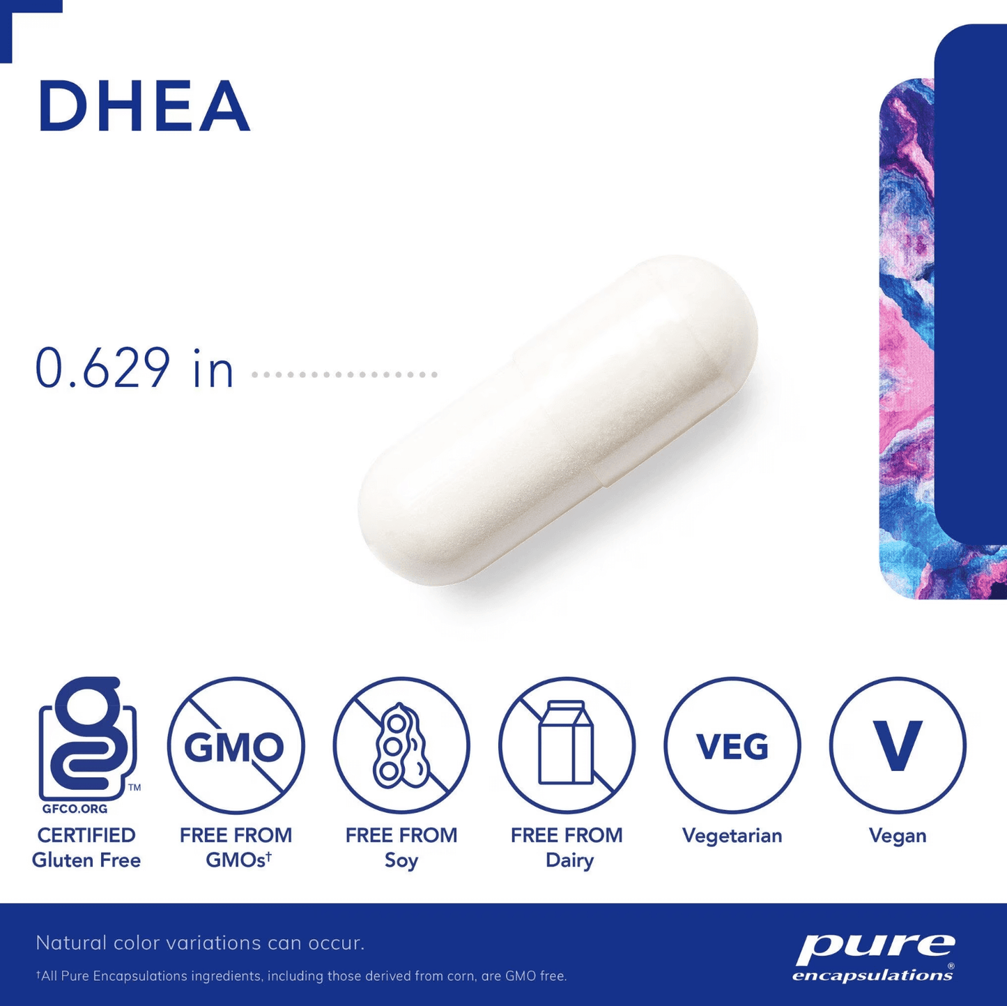 Pure Encapsulations Dhea 5mg Capsules 2