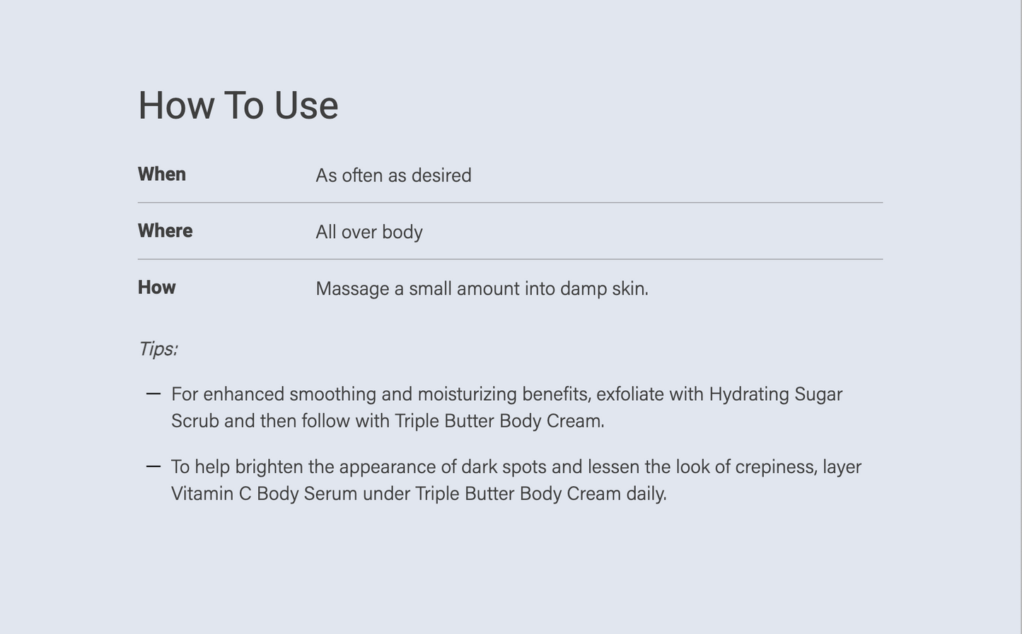 Sanitas Triple Butter Body Cream 4