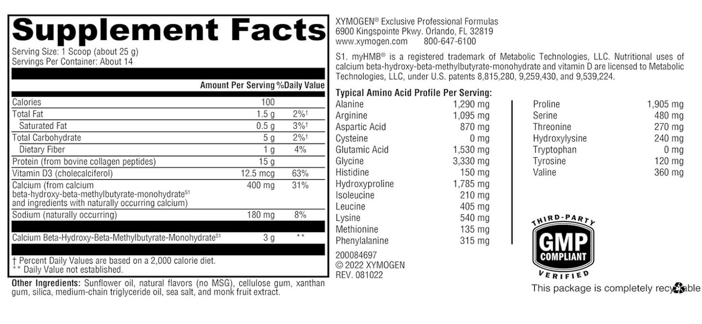 Xymogen FitFood Lean Collagen Powder