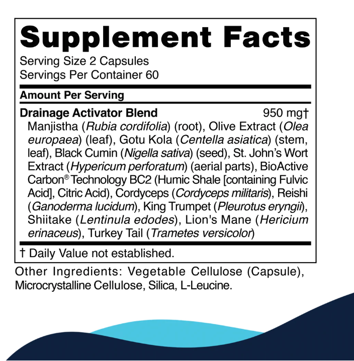 Cellcore Drainage Activator Capsules 6