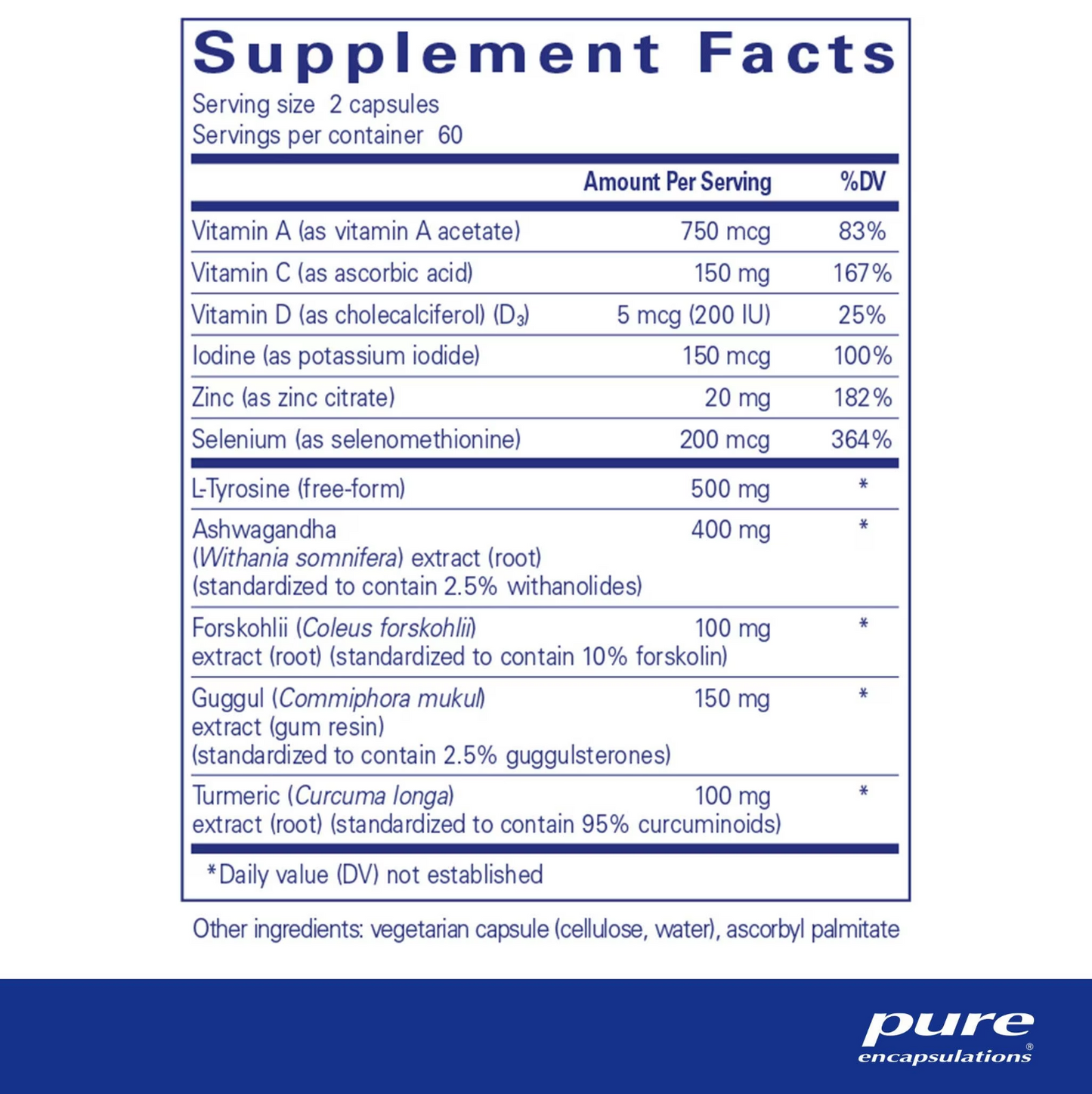 THYROID SUPPORT COMPLEX CAPSULES 5
