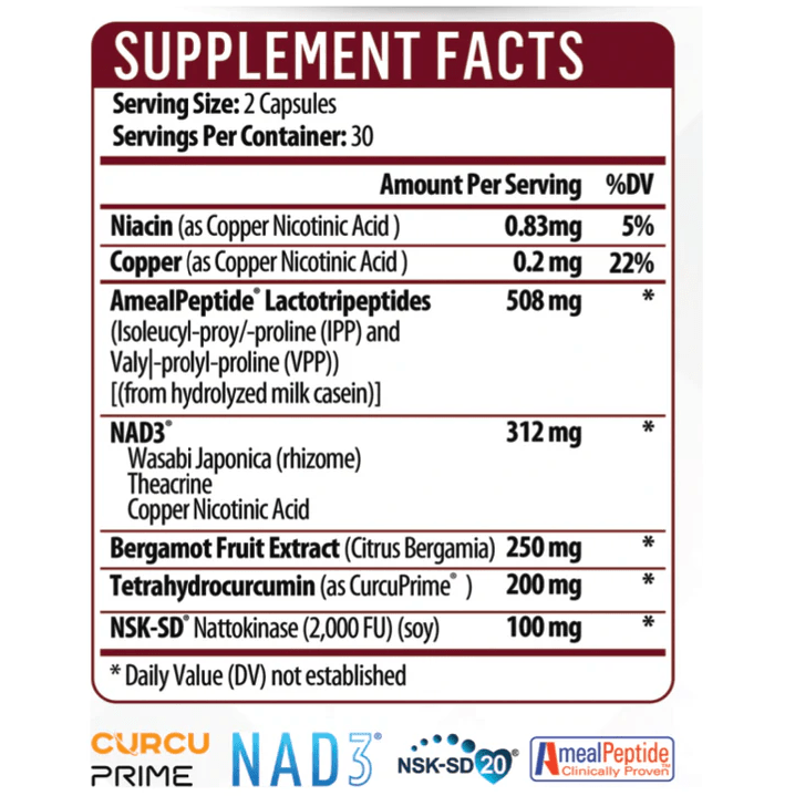 Healthgevity Cardio NAD+ Capsules 3