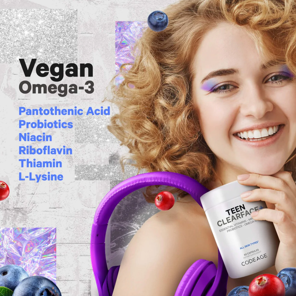 Codeage Clearface Teen Capsules 3