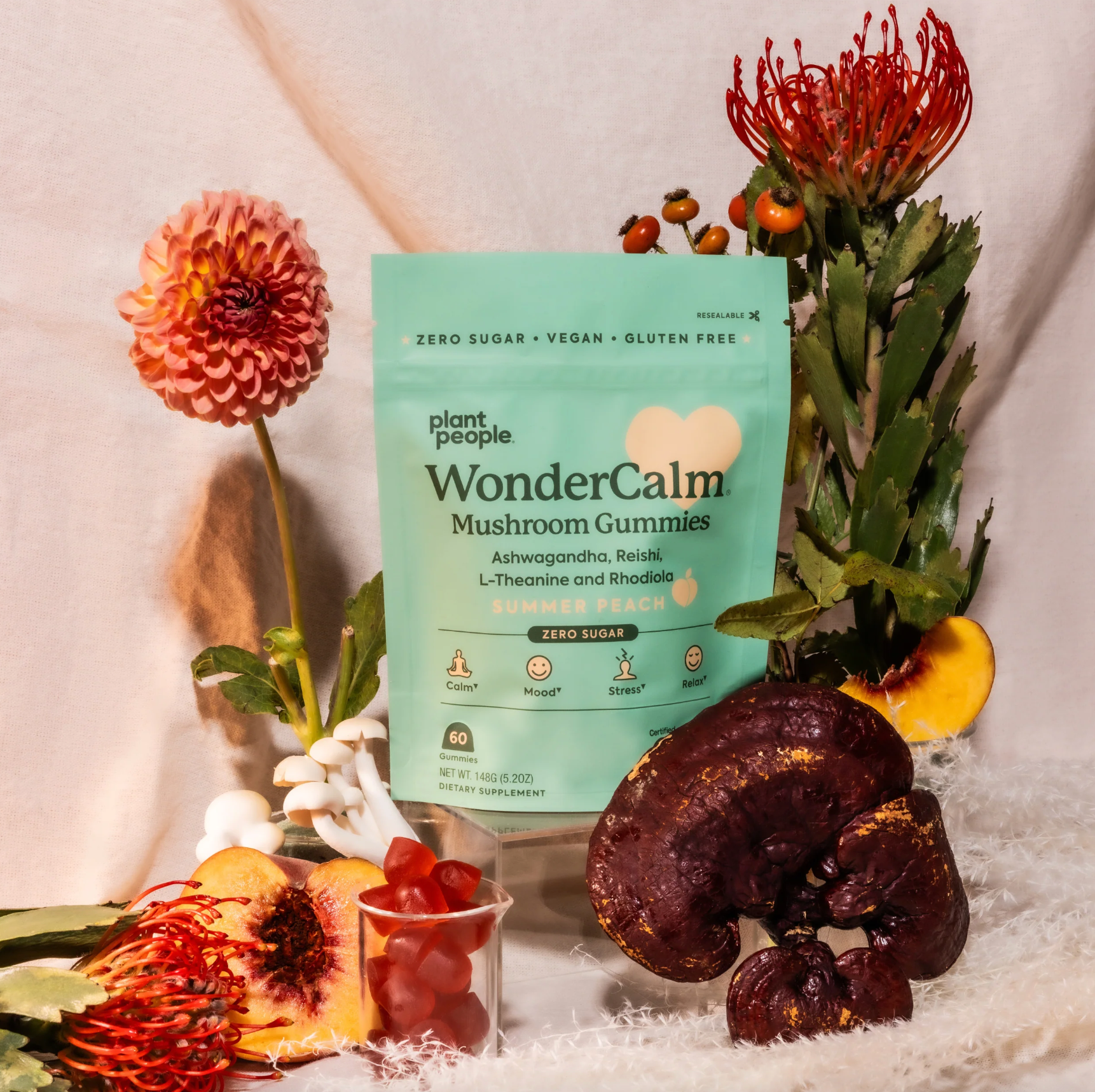 Plant People WonderCalm Mushroom Gummies