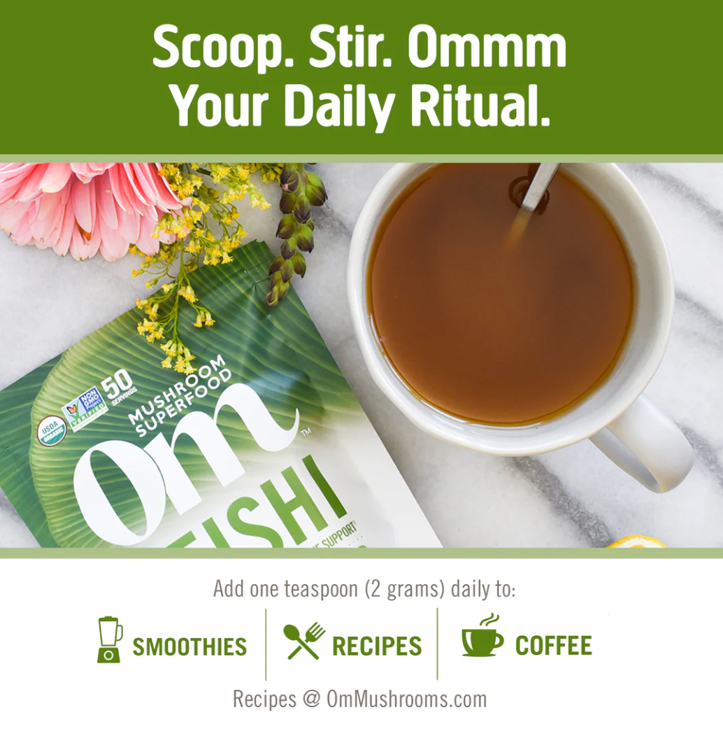 Om Mushroom Reishi Powder 3