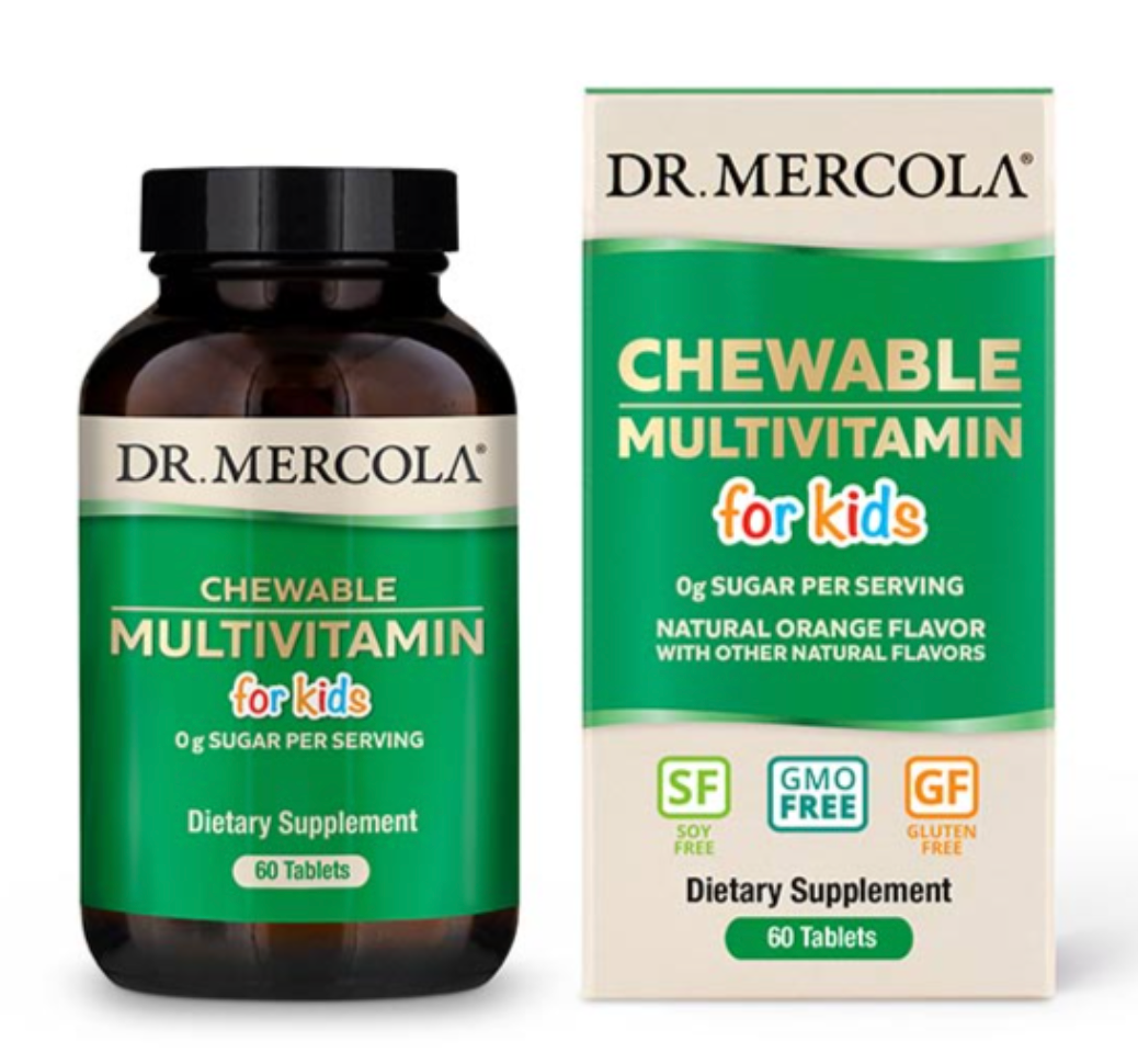 Dr. Mercola Children's Chewable Multivitamin Tablets 3