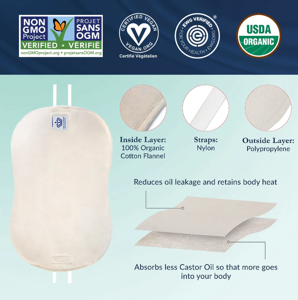 Queen of The Thrones Original Castor Oil Pack 4