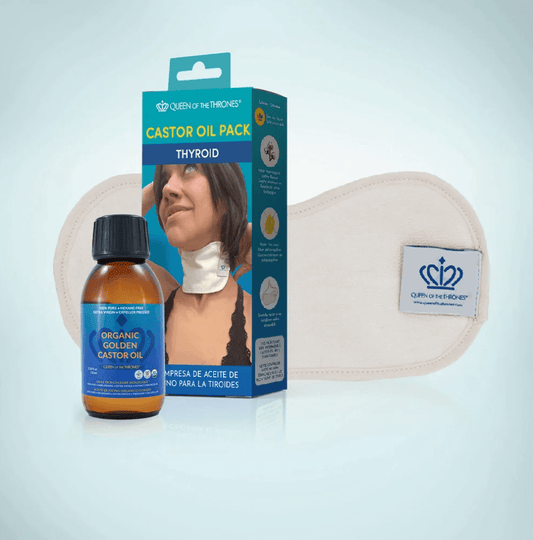 Queen of the Thrones Thyroid Pack and Castor Oil Bundle