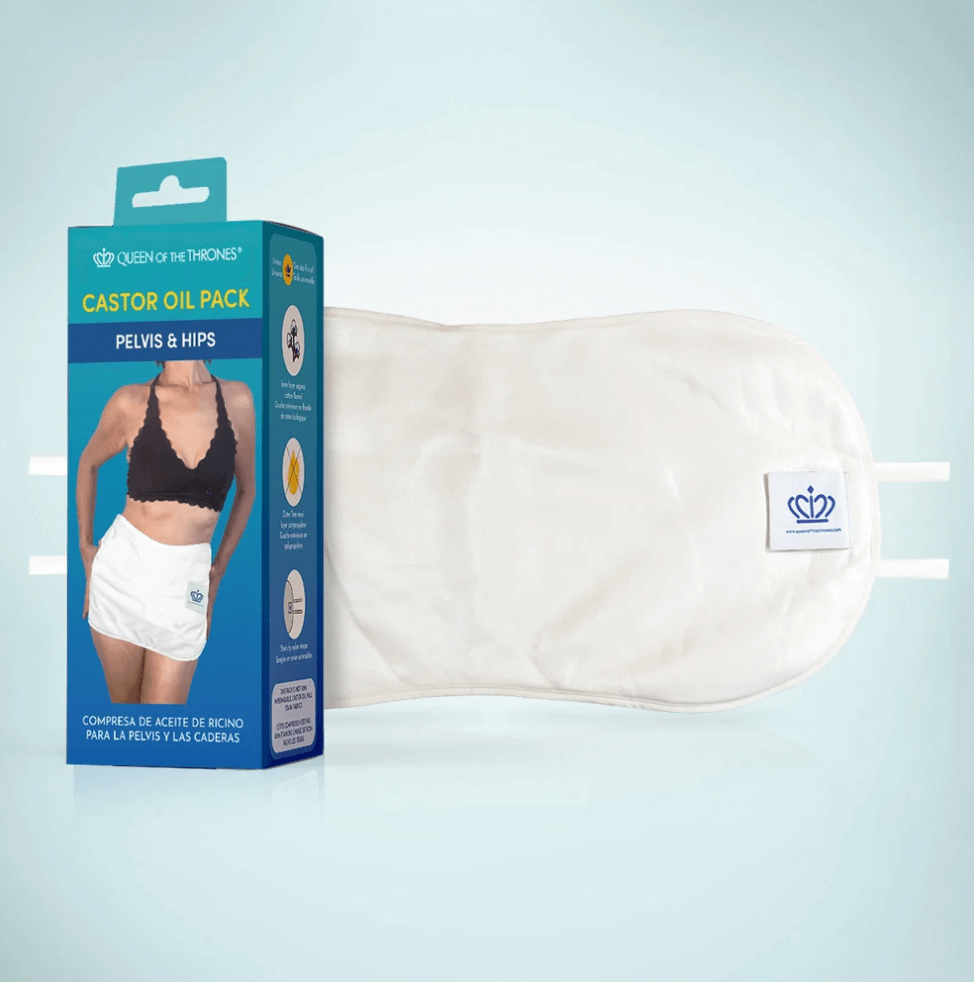 Image of castor oil pelvic and hip pack