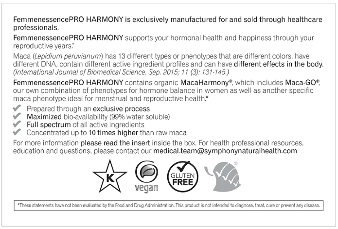 Symphony FemmenessencePRO HARMONY Capsules