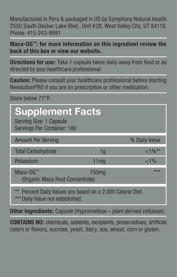 Symphony RevolutionPRO Men's Hormone Health Capsules 3