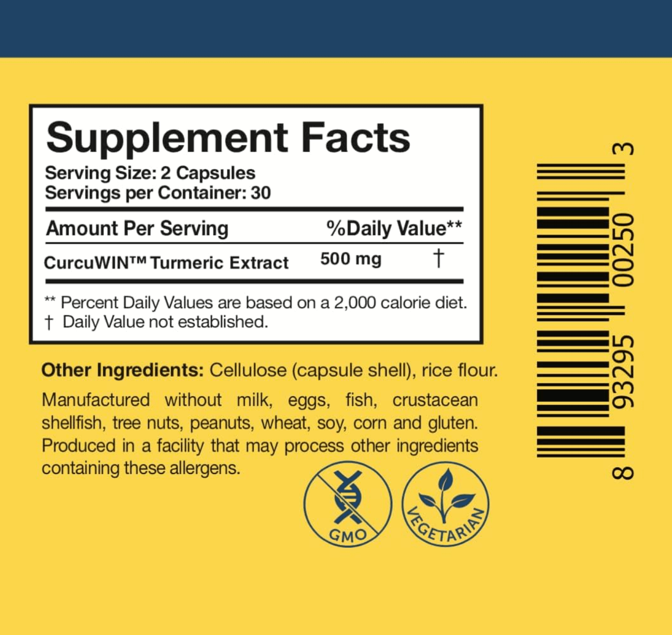 Researched Nutritionals Curcumin Pure Capsules