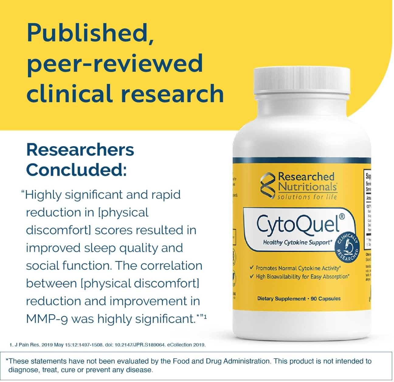 Researched Nutritionals CytoQuel Capsules