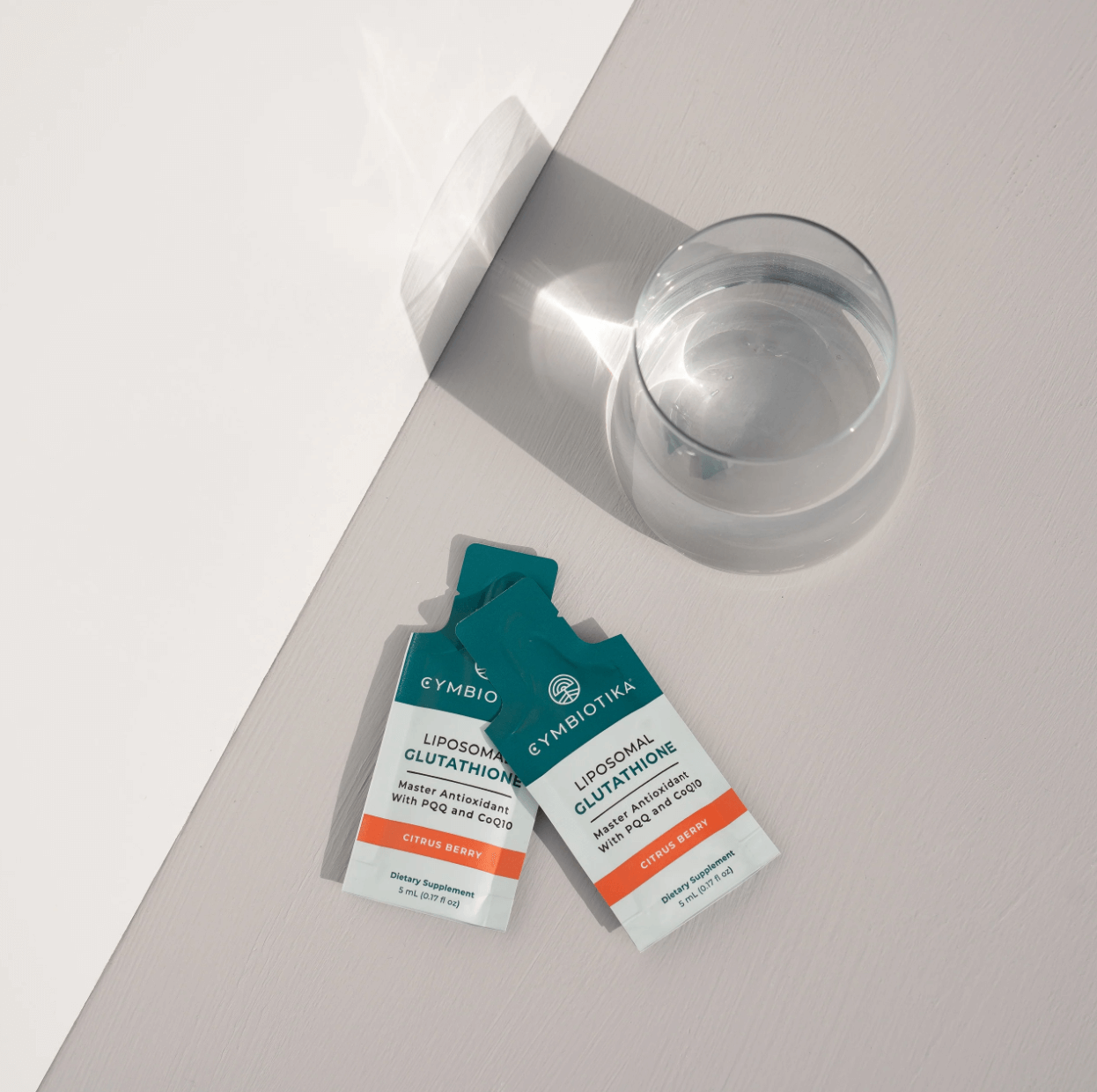 Image of cymbiotika liposomal glutathione packets