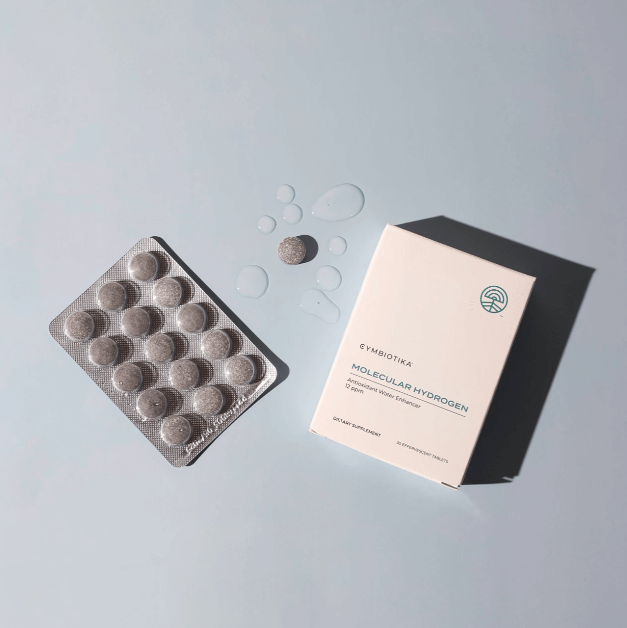 Cymbiotika Molecular Hydrogen Tablets Box