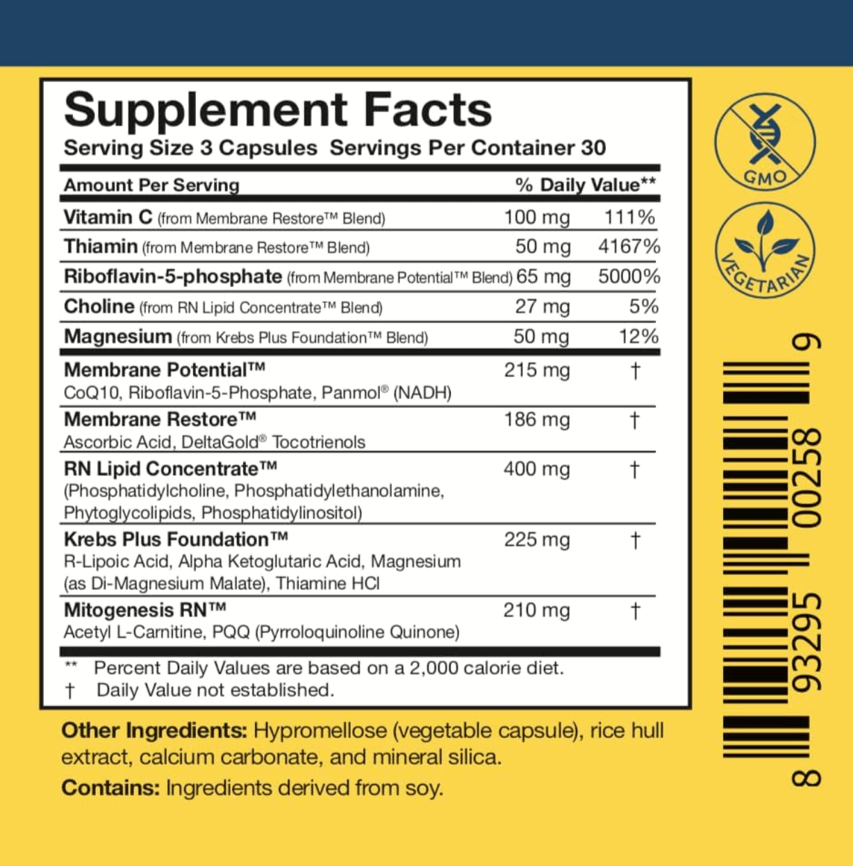 Researched Nutritionals ATP 360 Capsules