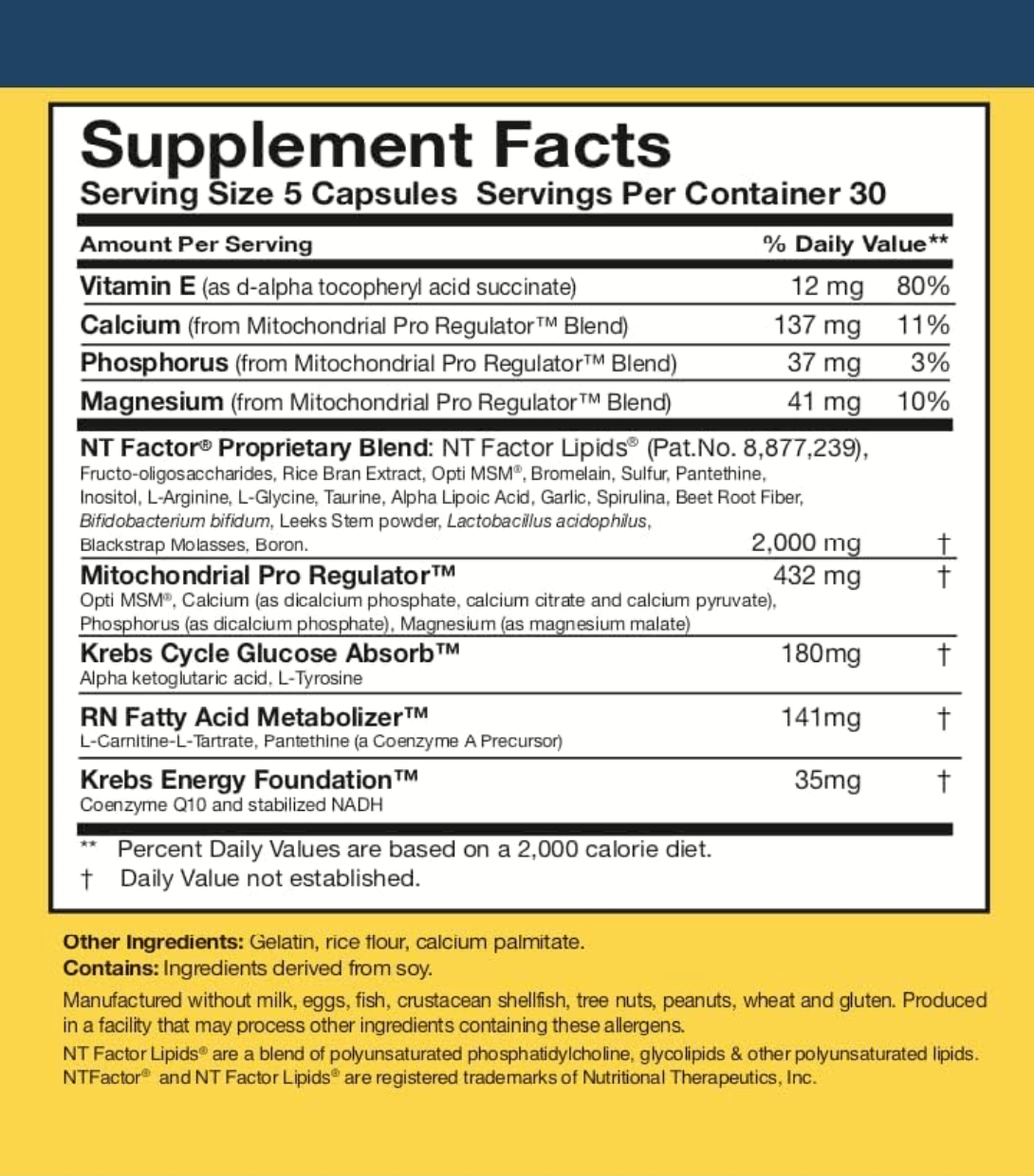 Researched Nutritionals ATP Fuel Capsules