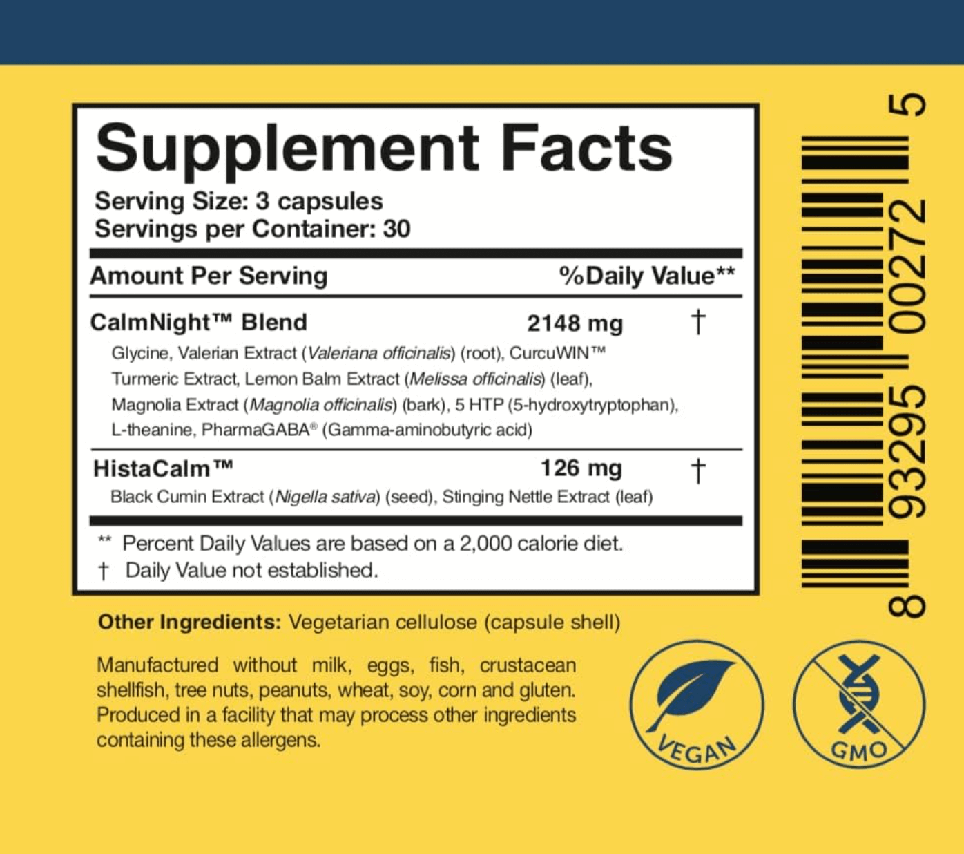 Researched Nutritionals Circadian PM Capsules
