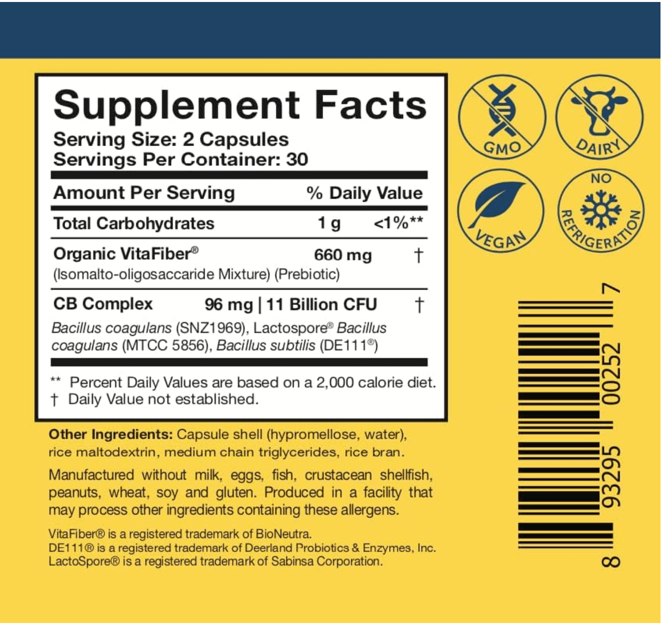 Researched Nutritionals Corebiotic Capsules