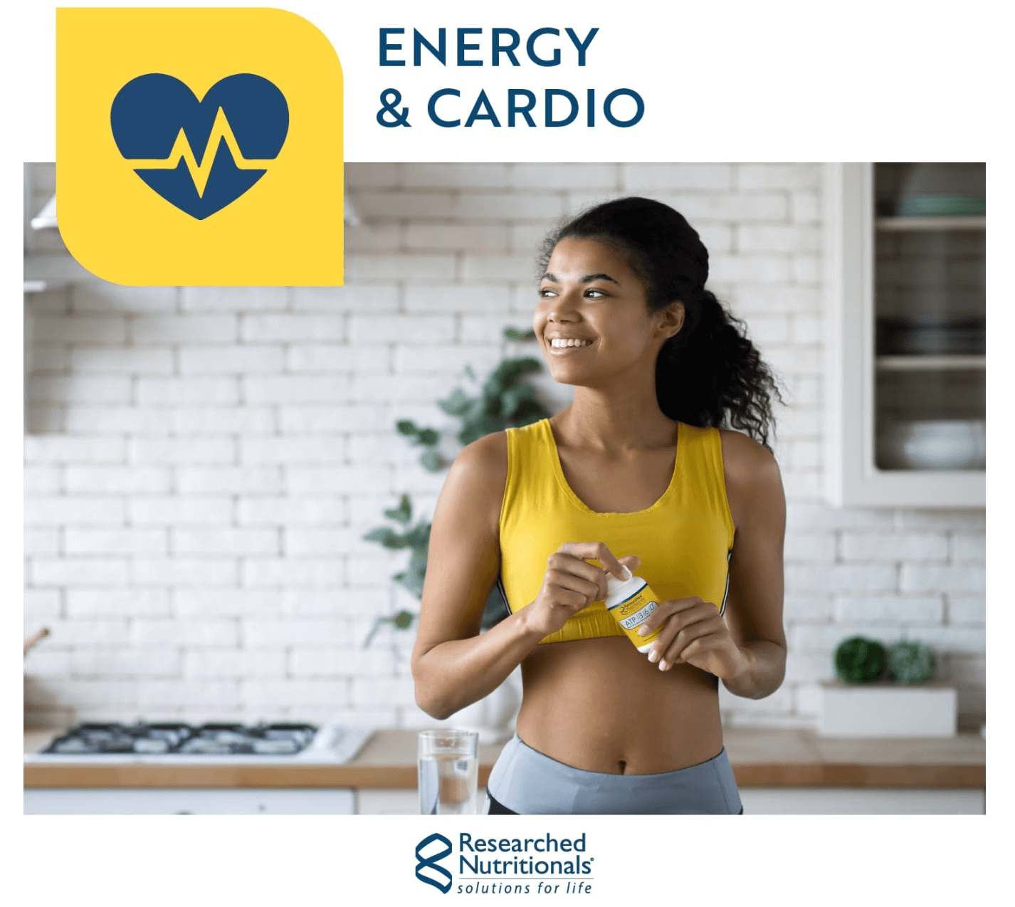Researched Nutritionals Energy Multi-Plex Capsules