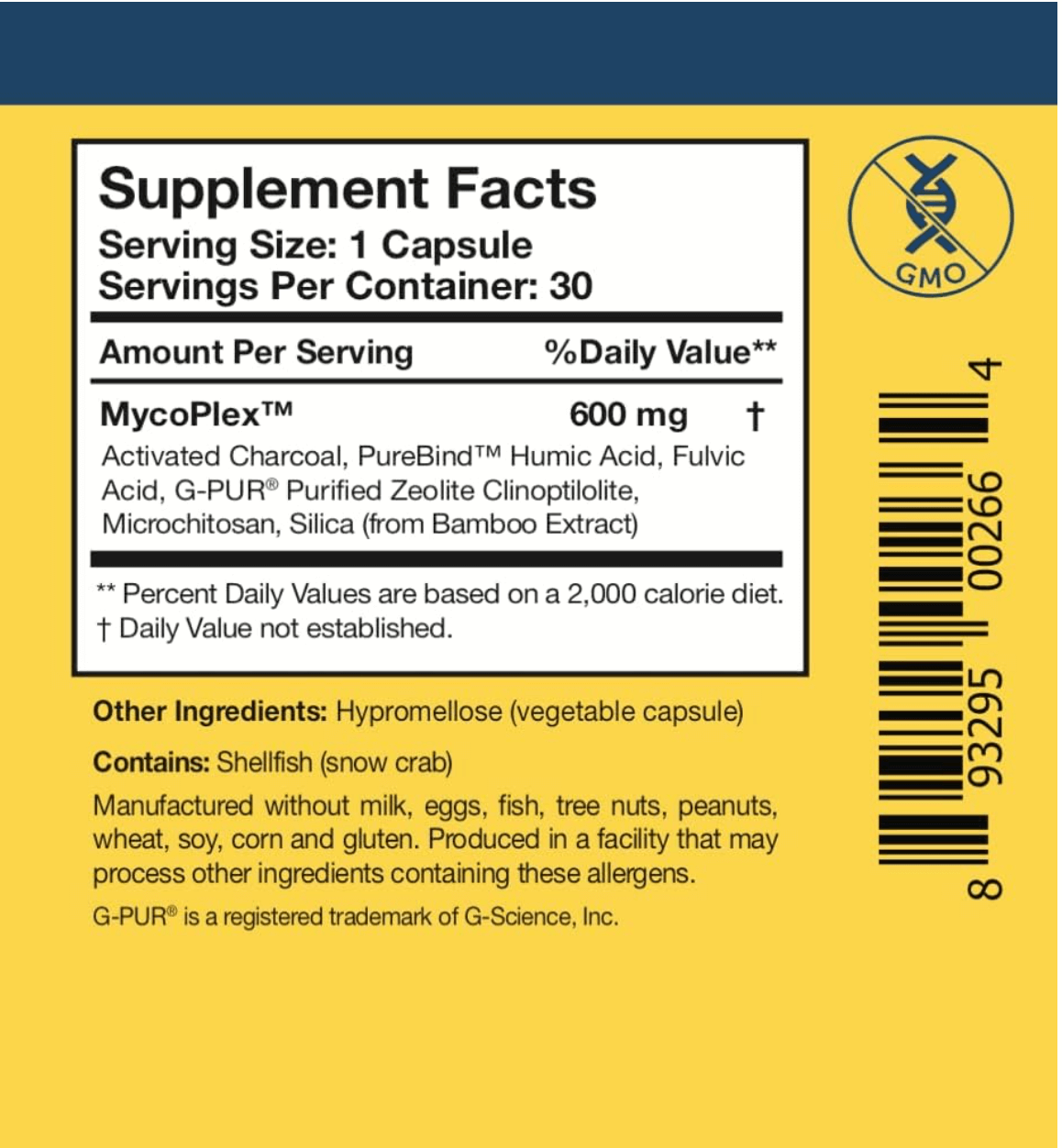 Researched Nutritionals MycoPul Binder Capsules