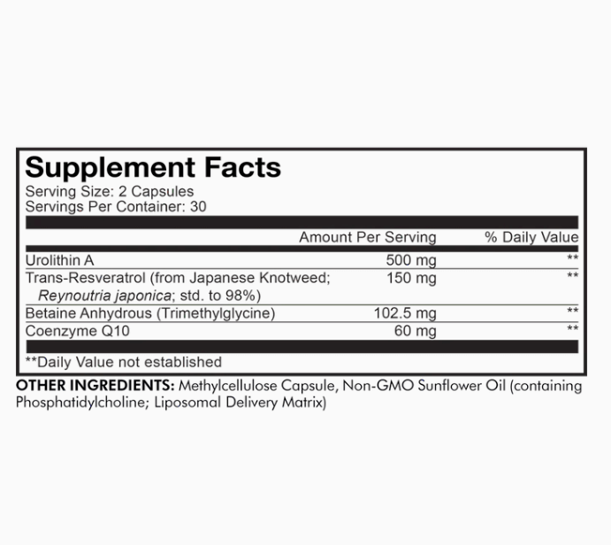 Codeage Liposomal Urolithin A Capsules 5