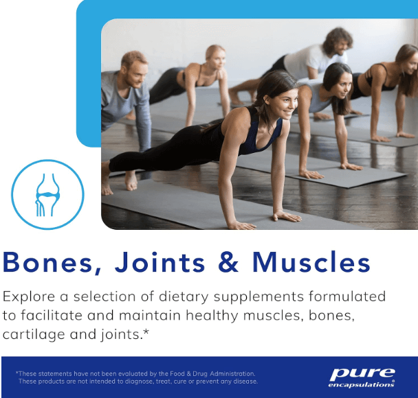 Pure Encapsulations Glucosamine Chondroitin with MSM Capsules
