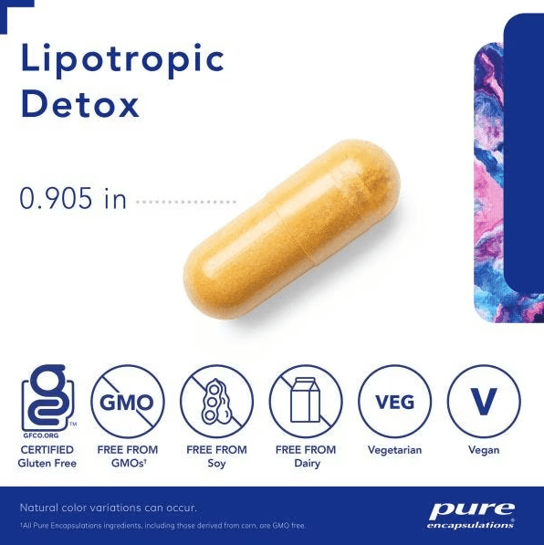 Pure Encapsulations Lipotropix Detox Capsules