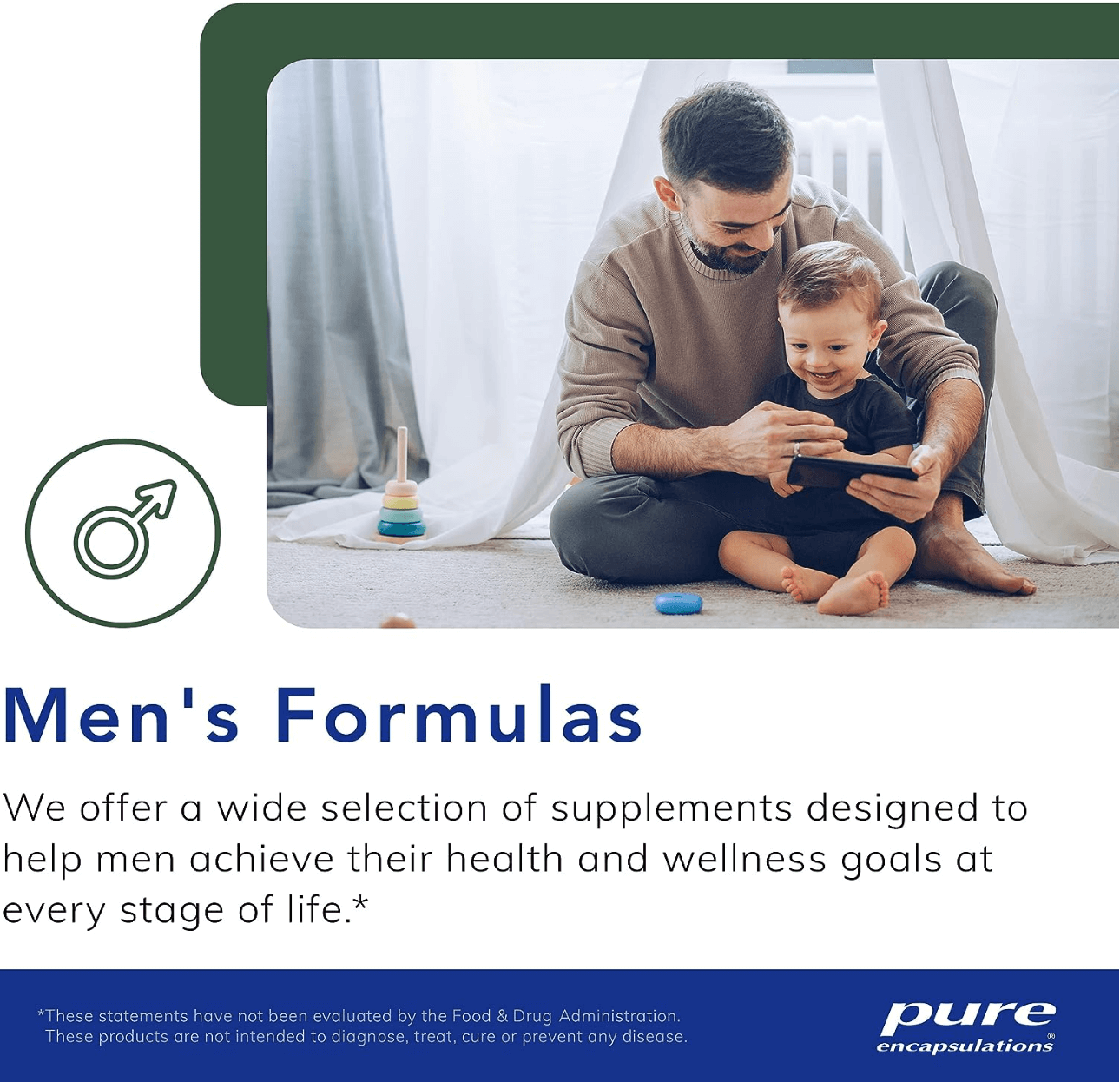 Pure Encapsulations Men's Nutrients Capsules