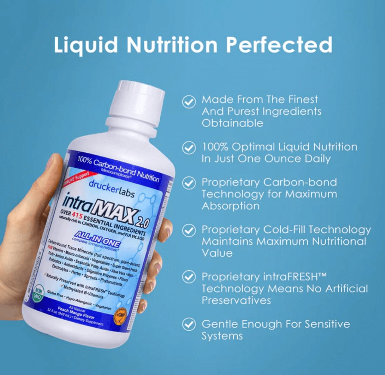Drucker Labs Intramax Multivitamin Sugar Free Liquid
