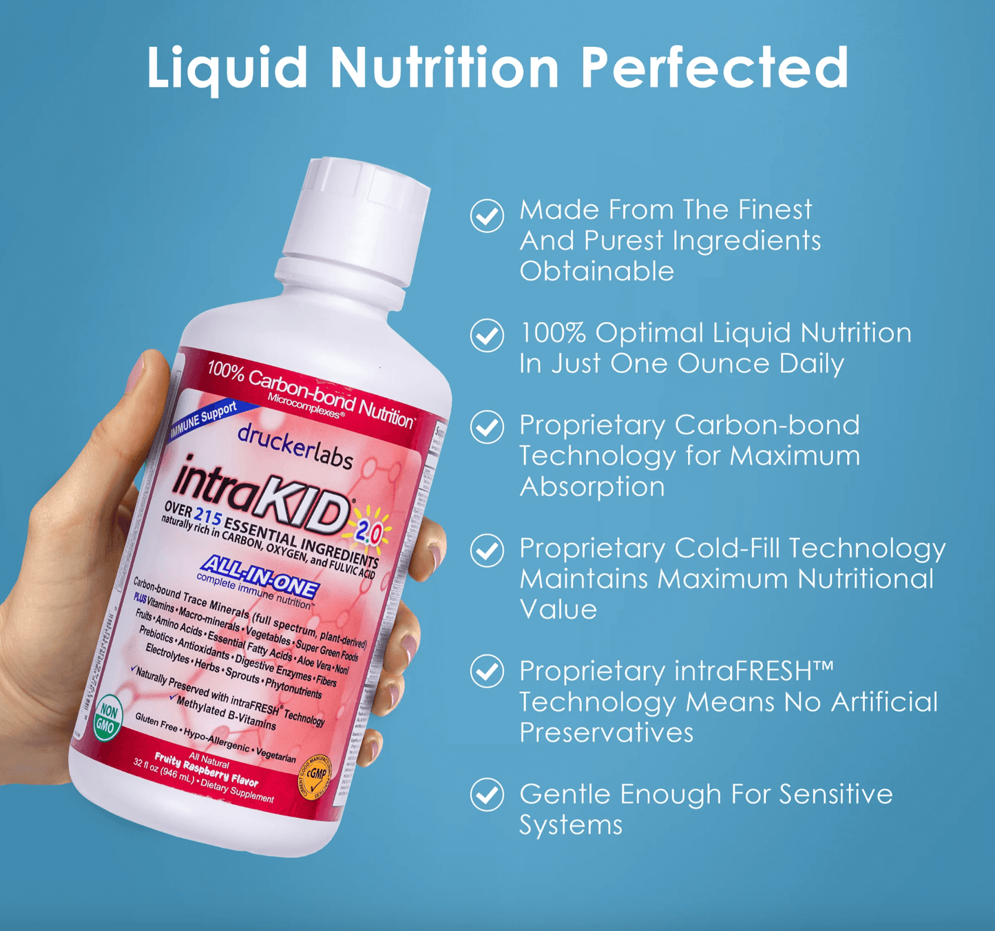 Drucker Labs intraKID Children's Liquid Multivitamin 2