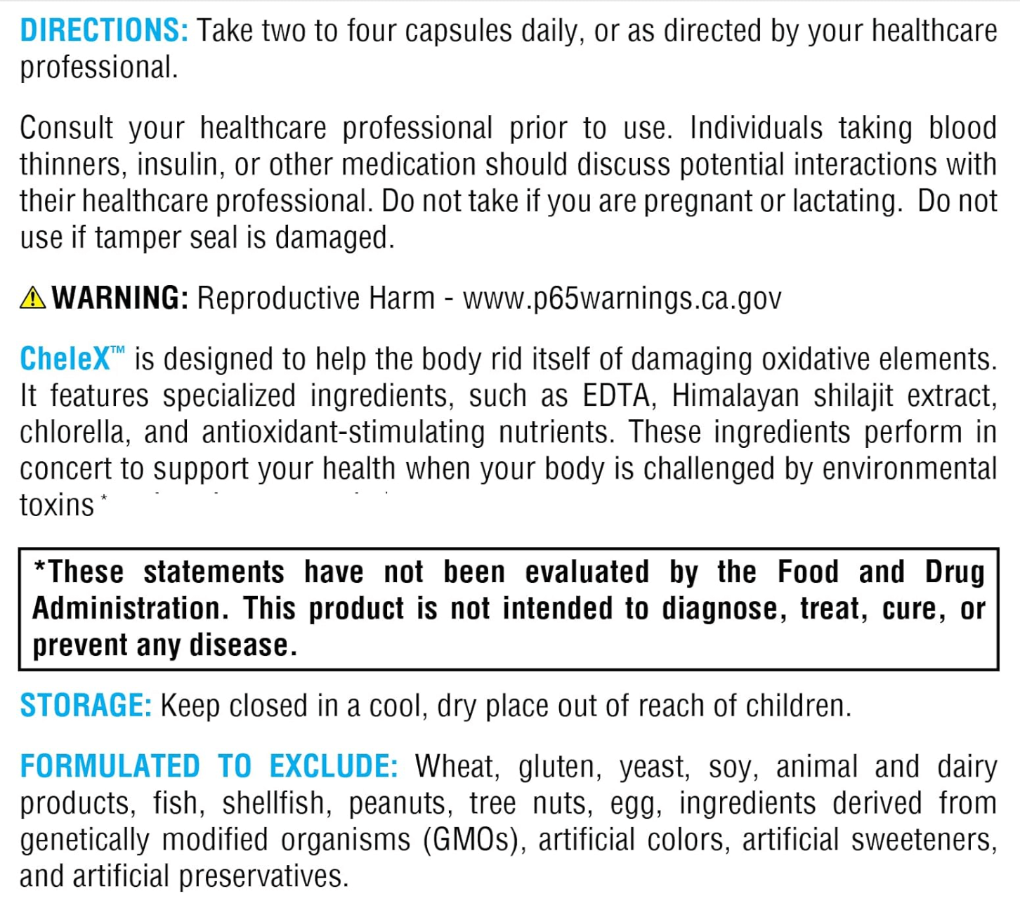 Xymogen Chelex Capsules