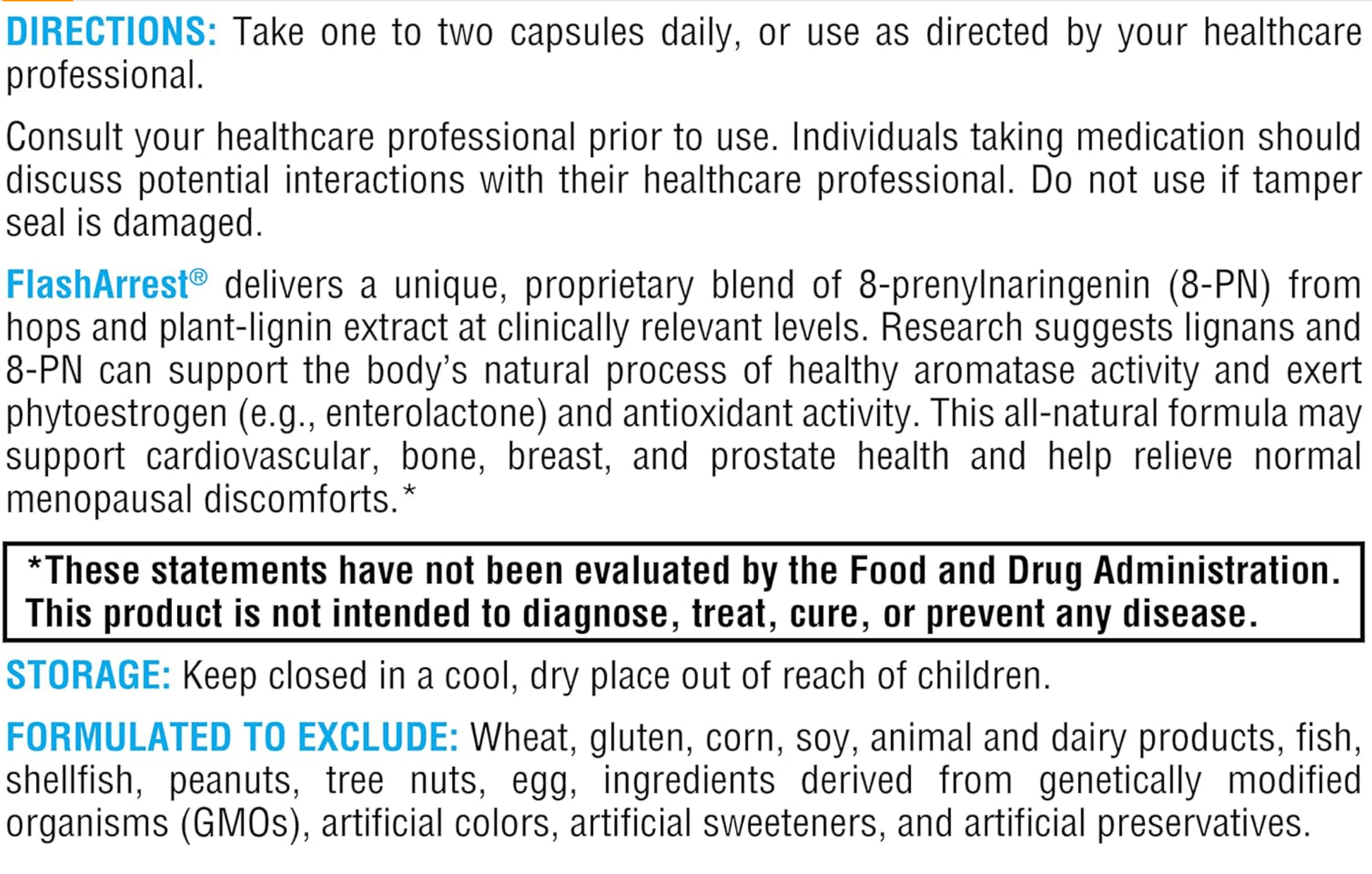 Xymogen Flash Arrest Capsules