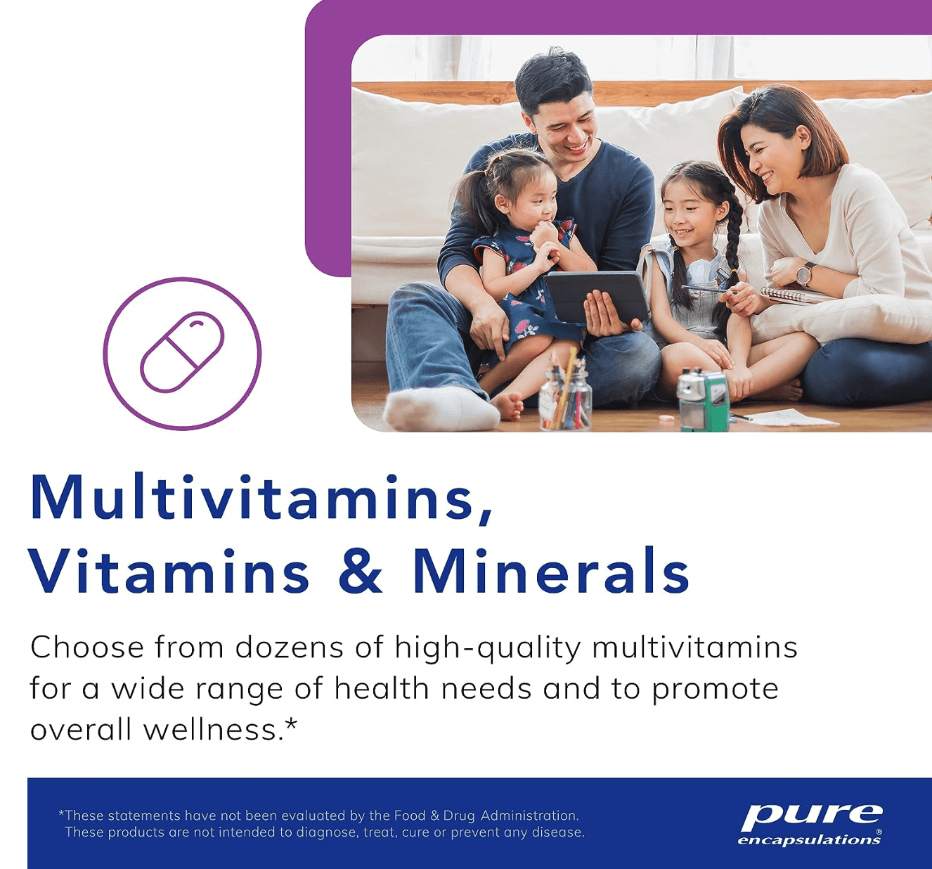 Pure Encapsulations Vitamin A + Carotenoids Capsules