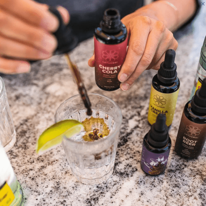 LotusWei Cherry Cola Soda Concentrate