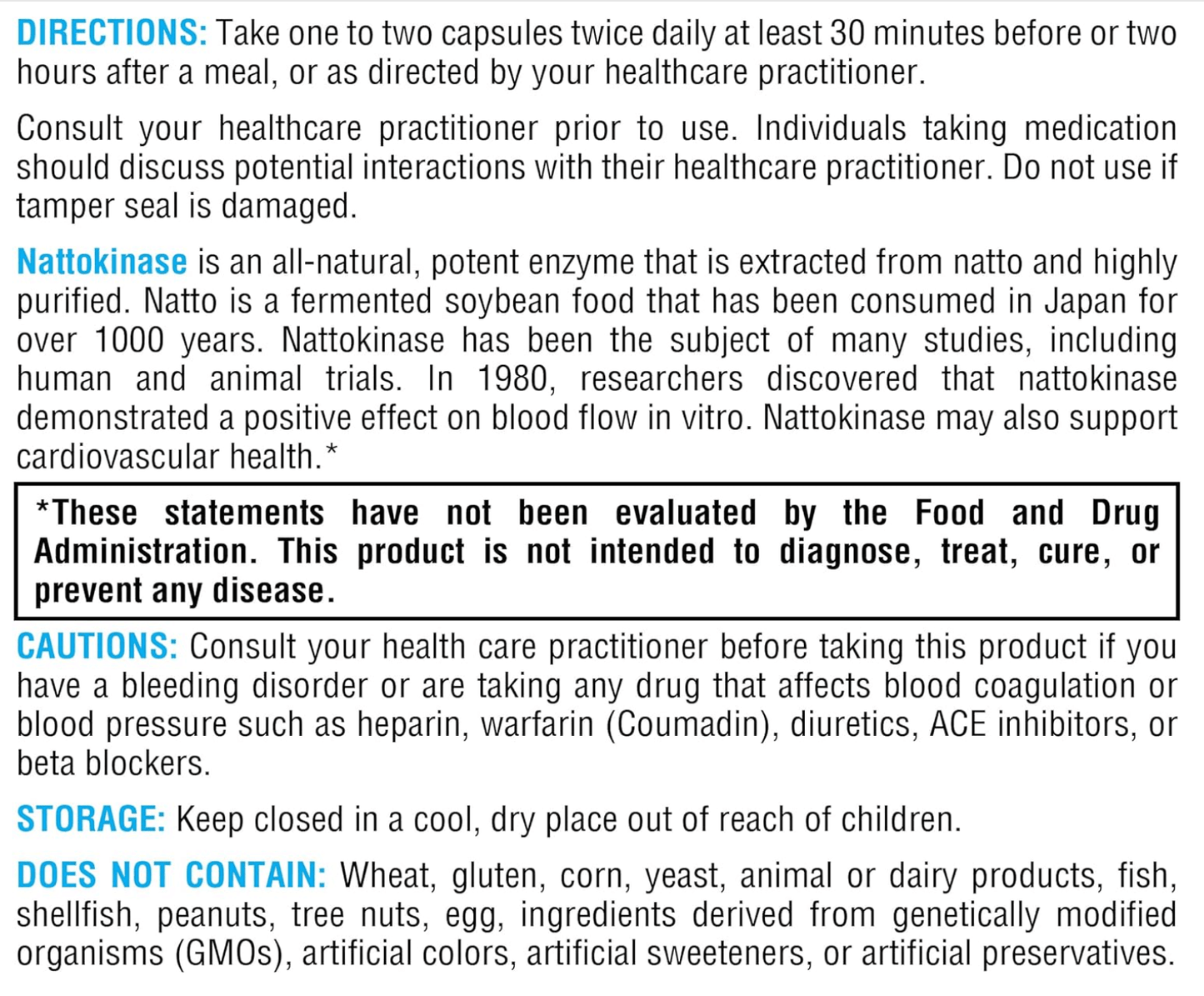 Xymogen Nattokinase Capsules