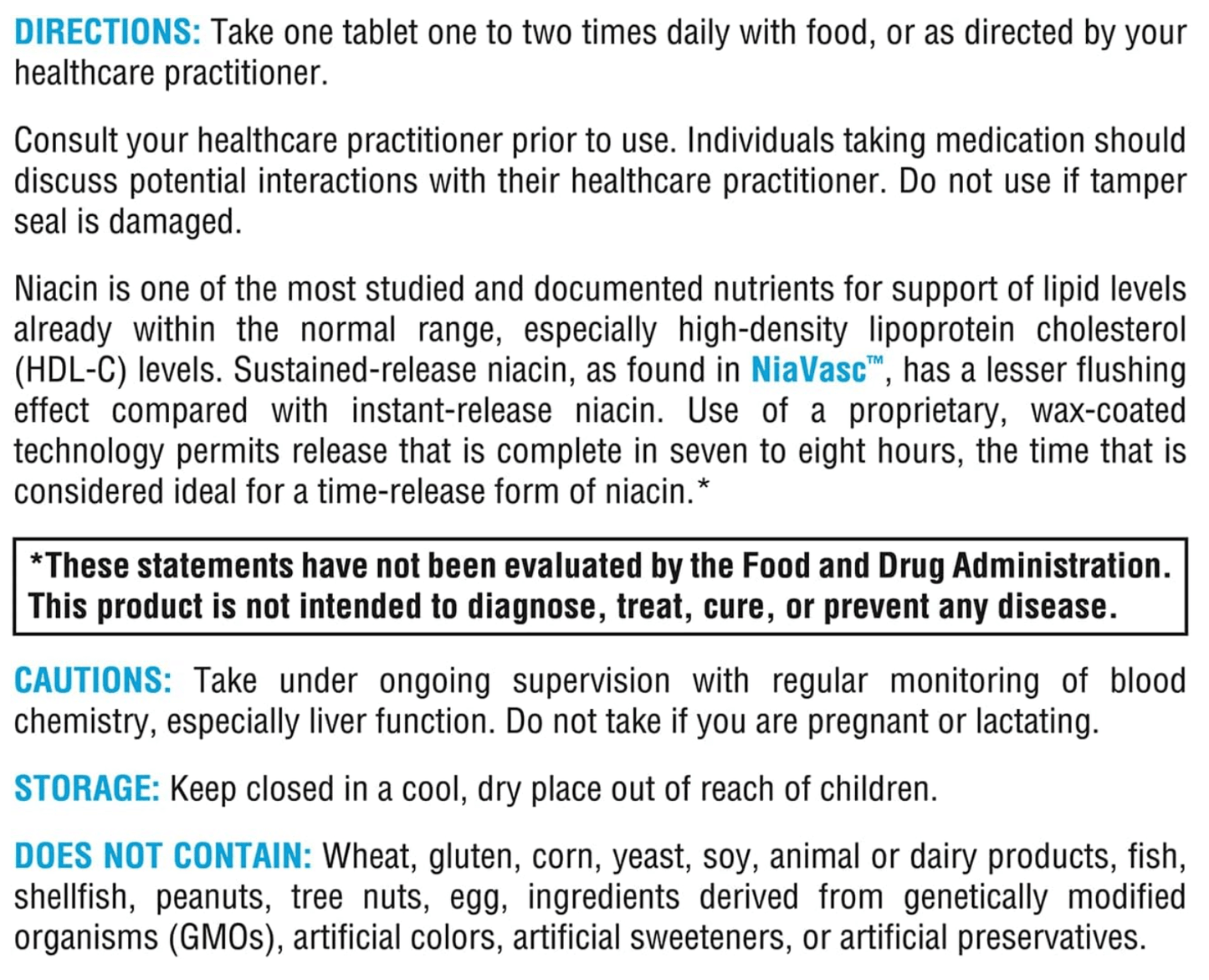 Xymogen Niavasc 750 capsules