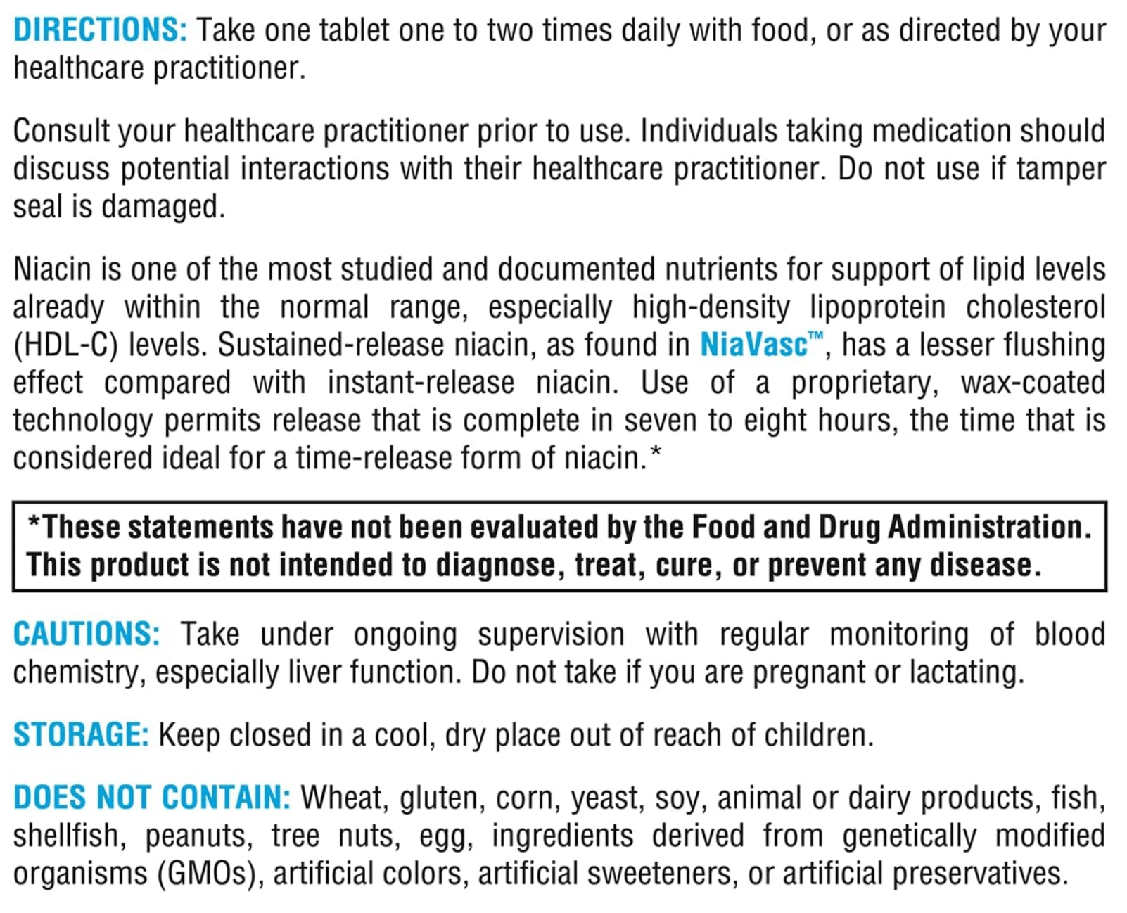 Xymogen Niavasc 750 capsules