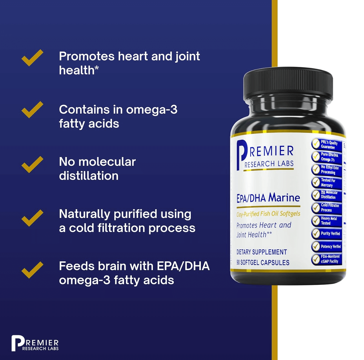 Premier Research Labs EPA/DHA Marine Softgels